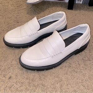 A New Day white loafers